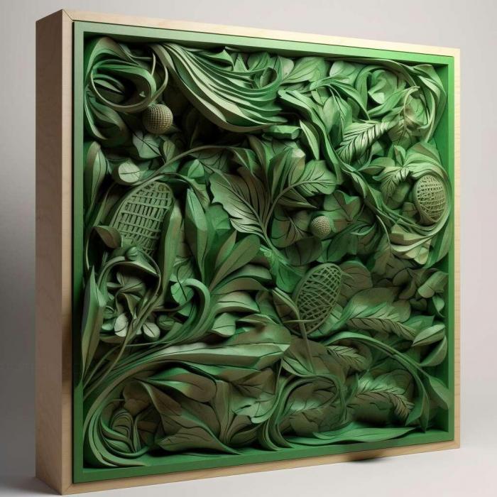 نموذج ثلاثي الأبعاد لآلة CNC 3D Art 